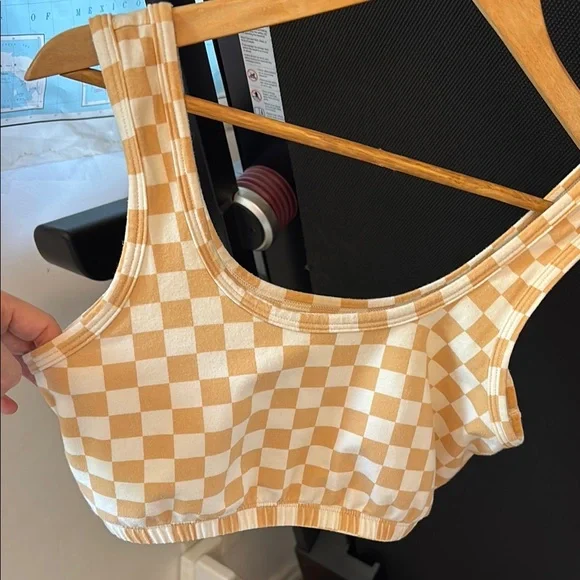 ARQ Checkered Full Coverage Bra - Picture 6 of 17